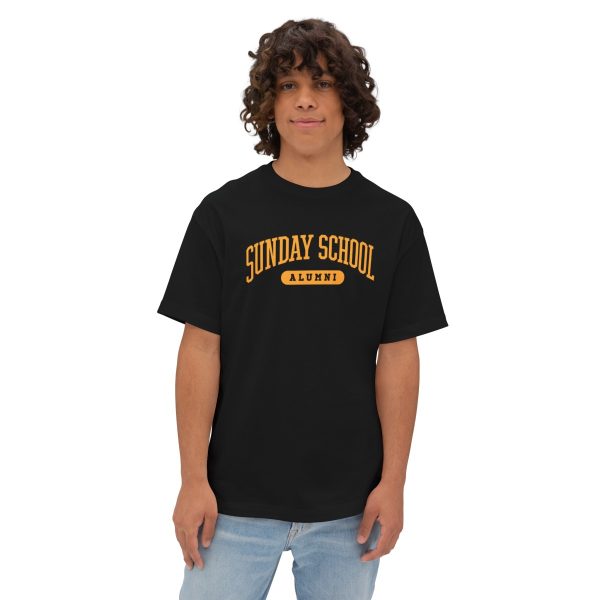 Sunday School Alumni- Unisex Oversized Boxy Tee