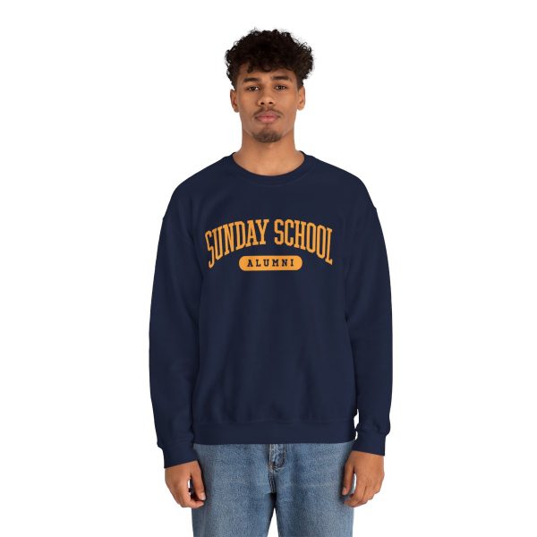 Sunday School Alumni- Unisex Heavy Blend™ Crewneck Sweatshirt - Image 23