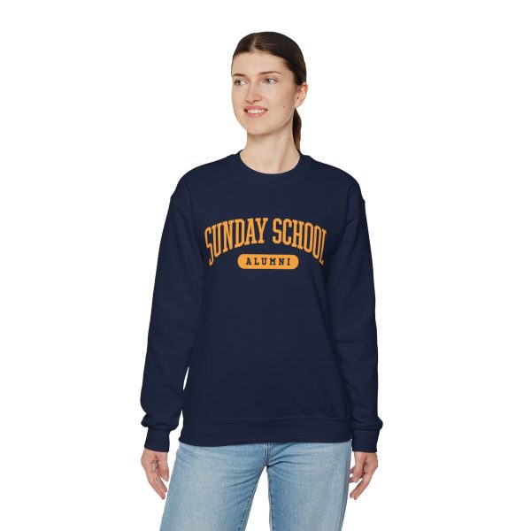 Sunday School Alumni- Unisex Heavy Blend™ Crewneck Sweatshirt - Image 30