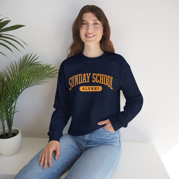 Sunday School Alumni- Unisex Heavy Blend™ Crewneck Sweatshirt - Image 33