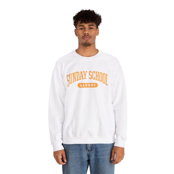 Sunday School Alumni- Unisex Heavy Blend™ Crewneck Sweatshirt - Image 12