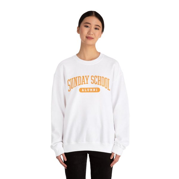 Sunday School Alumni- Unisex Heavy Blend™ Crewneck Sweatshirt - Image 16