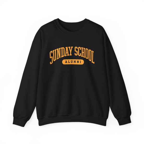 Sunday School Alumni- Unisex Heavy Blend™ Crewneck Sweatshirt - Image 2