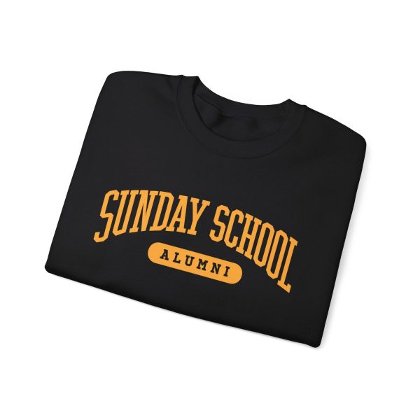 Sunday School Alumni- Unisex Heavy Blend™ Crewneck Sweatshirt - Image 4