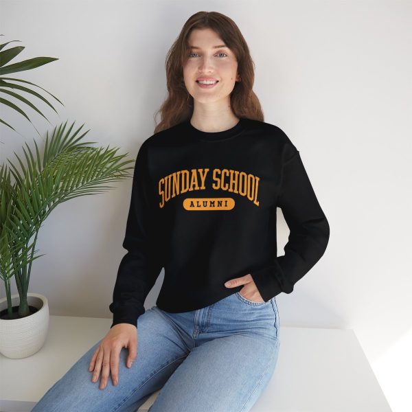 Sunday School Alumni- Unisex Heavy Blend™ Crewneck Sweatshirt - Image 11