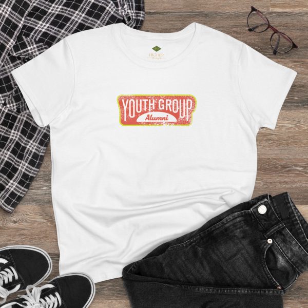 Youth Group Almuni - Women's Midweight Cotton Tee - Image 4