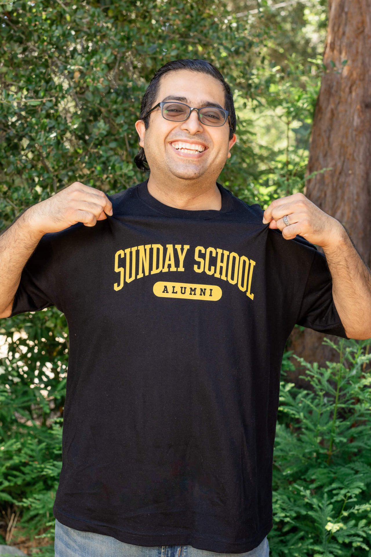 Sunday School Alumni Unisex Oversized Boxy Tee